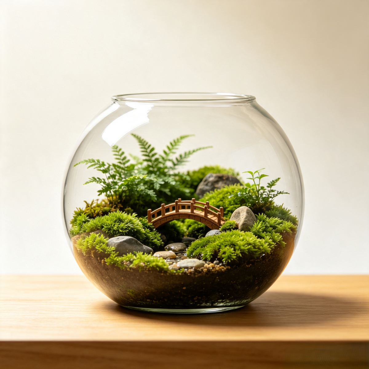 Climatese® Open-Top Round Glass Terrarium Bowl