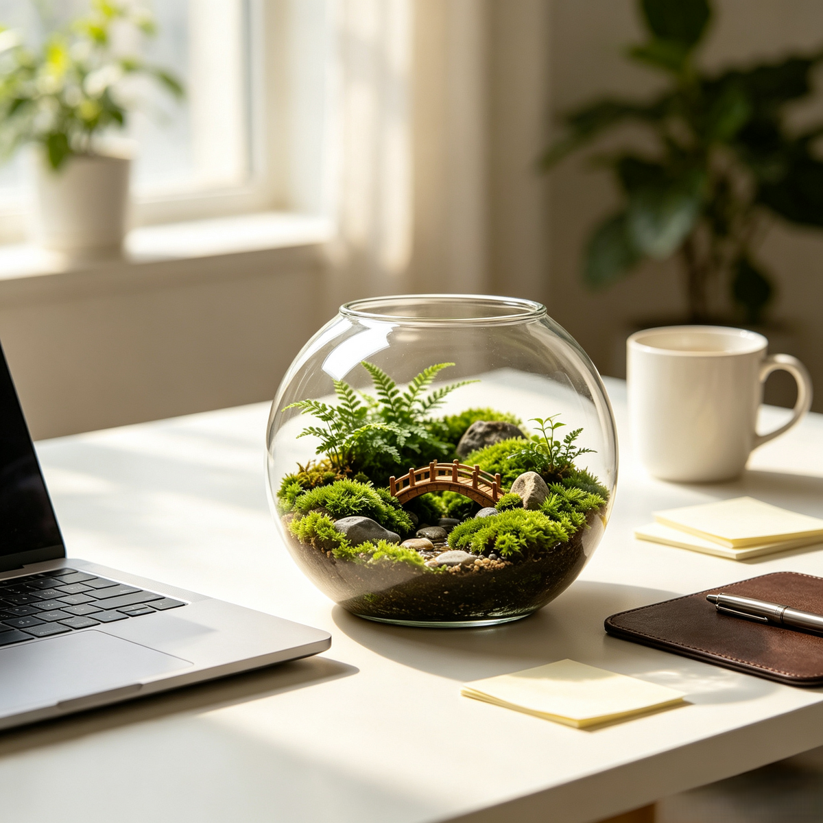 Climatese® Open-Top Round Glass Terrarium Bowl